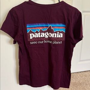Patagonia Purple Graphic T-Shirt